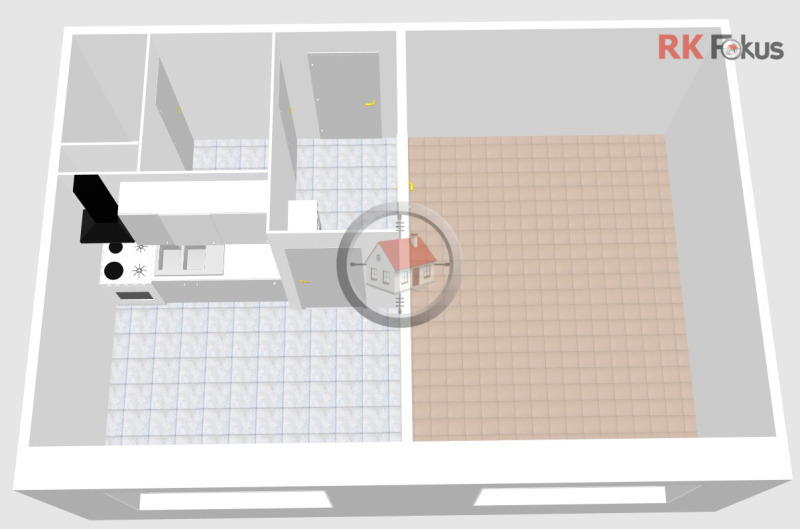Pronájem bytu 1+1 Moskevská, Třebíč