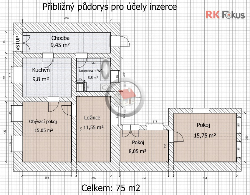 Prodej RD 4+1 Langfortova, Třebíč