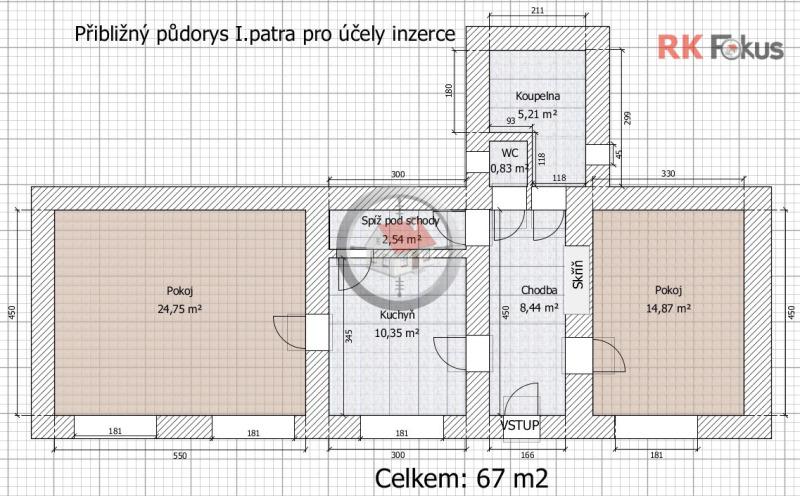 Prodej RD Kožichovice, okres Třebíč