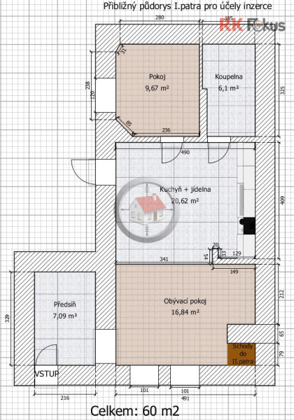 Prodej RD 3+kk Zdislavina, Třebíč