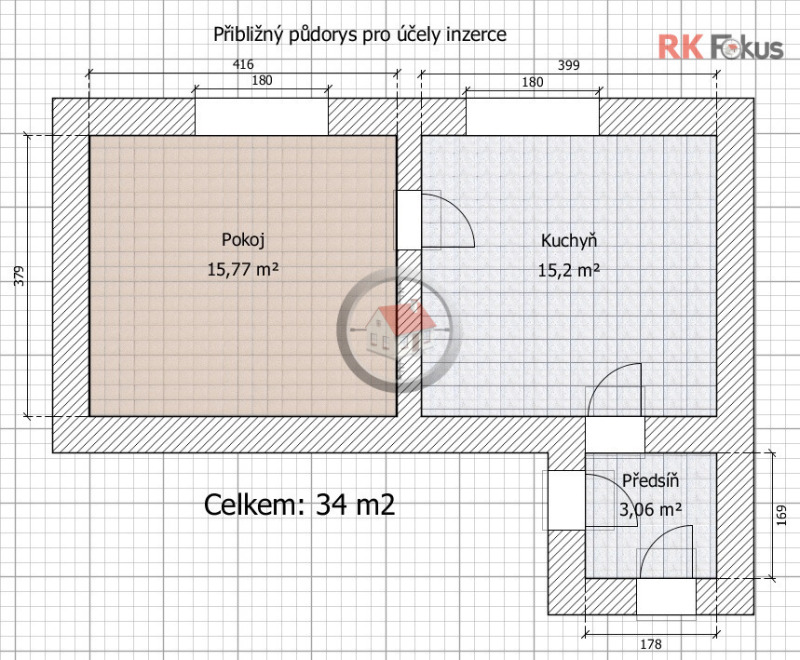 Prodej RD Račice, okres Třebíč