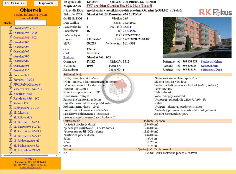 Prodej bytu 3+1 s lodžií, 72 m², Okružní, Třebíč